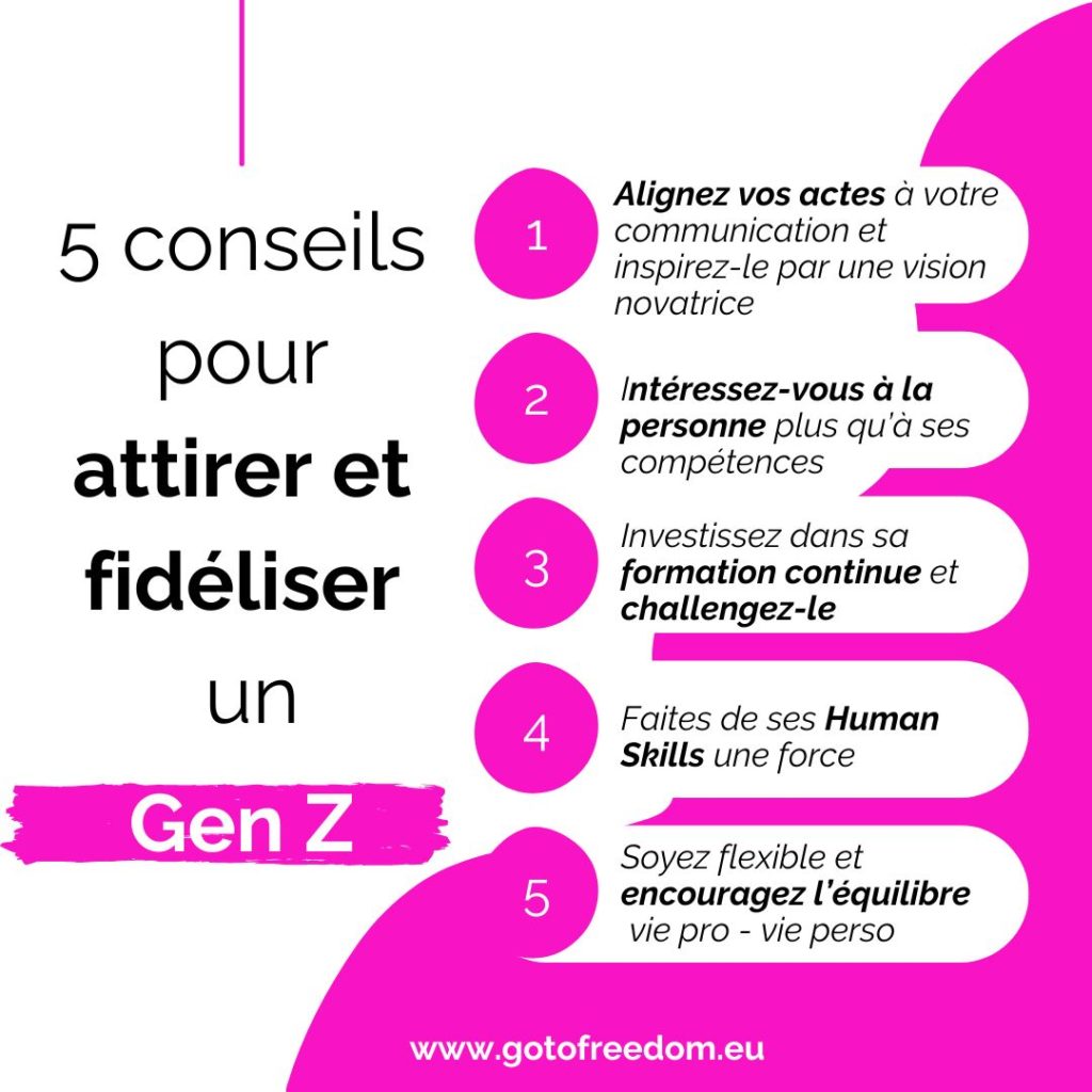 Conseil pour attirer et fidéliser un gen z