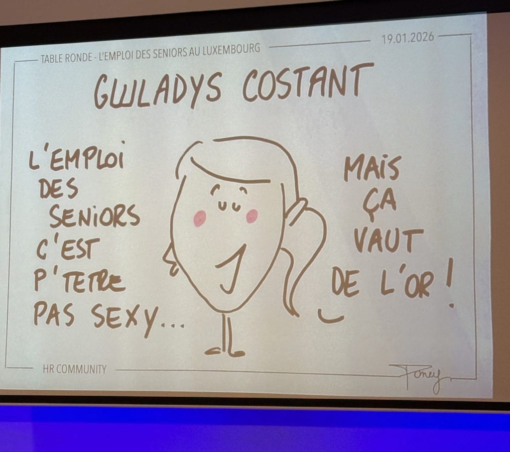 table ronde emploi des seniors Gwladys Costant